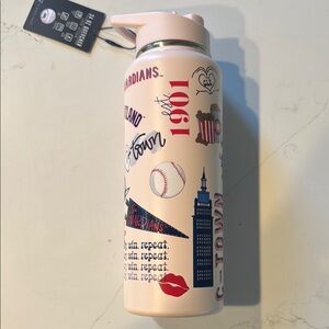 C-Town Cleveland Guardians Baseball MLB Water Bottle